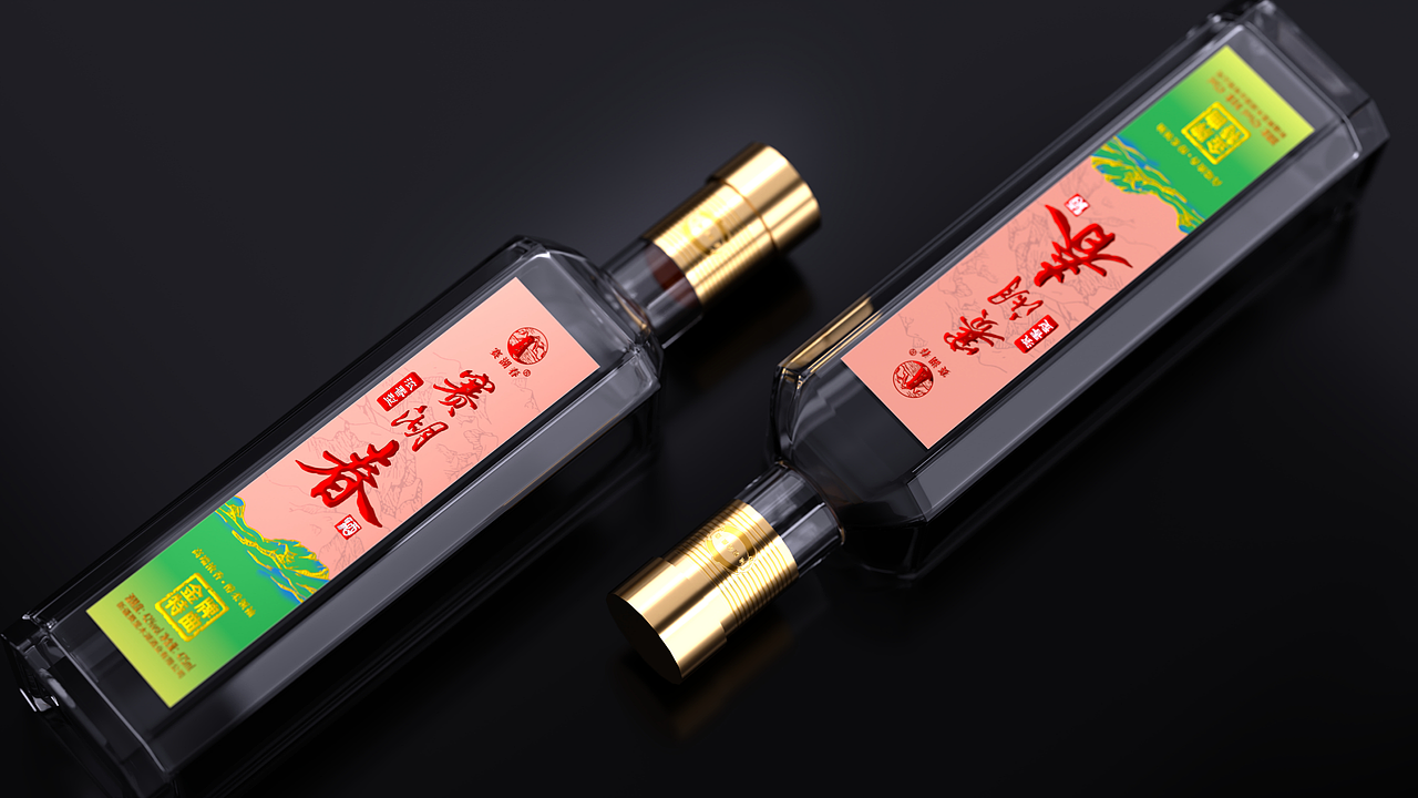 丰格创意作品——新疆赛里木湖酒业亲民产品（图ZMzk3NTk1NDcy） - 包装 - 站酷设计师深圳丰格创意机构原创素材 - 站酷ZCOOL