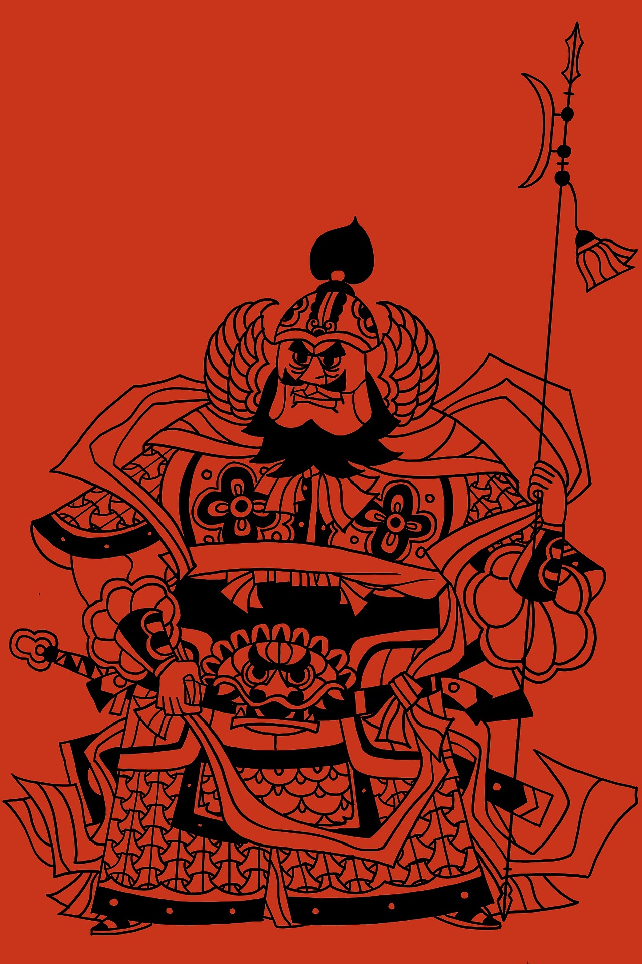 2026年门神合集（图ZMzk3NTk3MjQ0） - 商业插画 - 站酷设计师洛阳的老杨原创素材 - 站酷ZCOOL