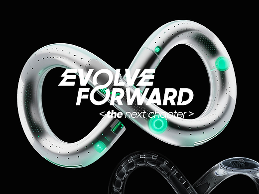 Evolve ∞ Forward - 8周年庆主视觉设计