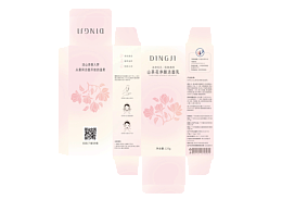 【DINGJI 山茶花净颜洁面乳包装设计】