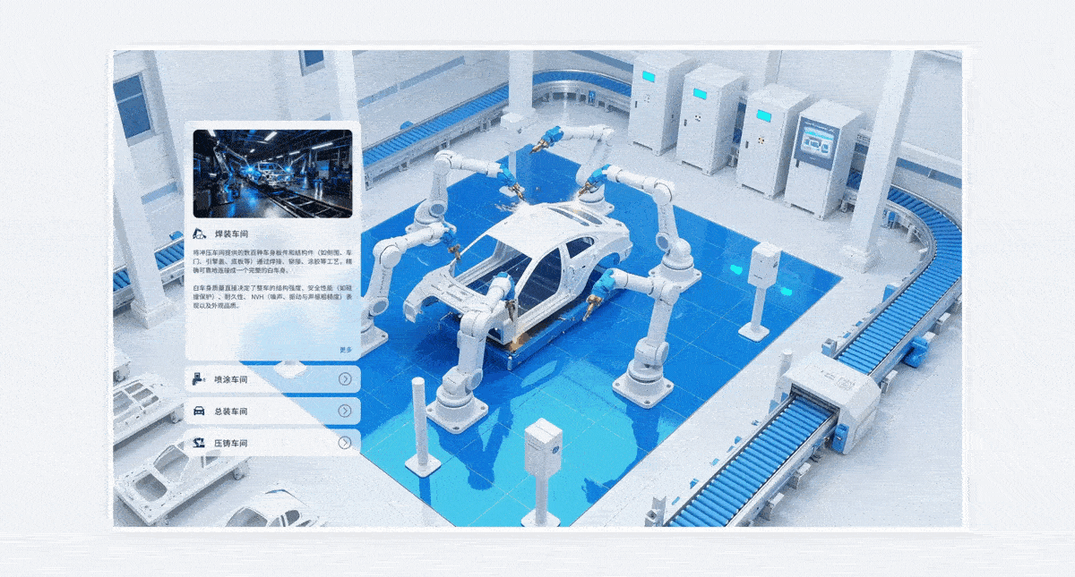 汽车工厂&汽车选配官网设计