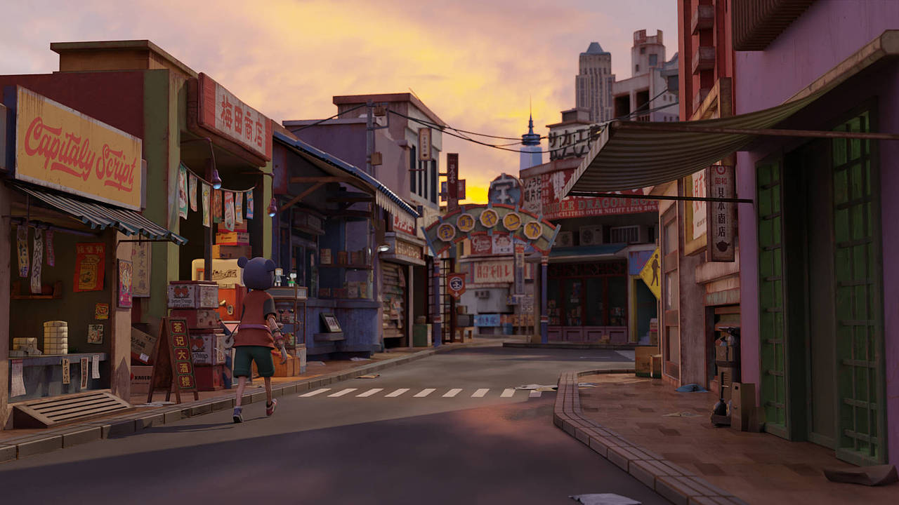 宝町之城 | 第四届瑞云渲染大赛