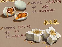 语文课本里的美食