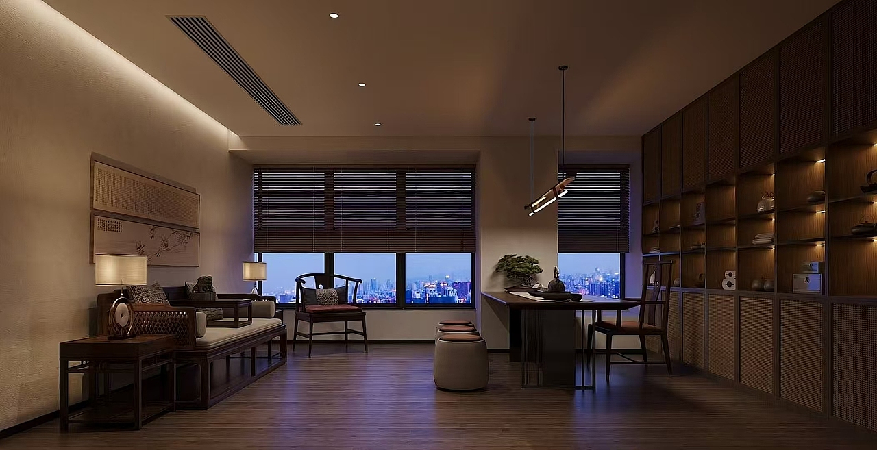 会所效果图设计