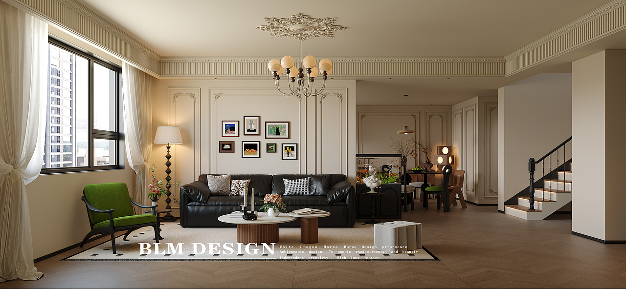 法式复古效果图