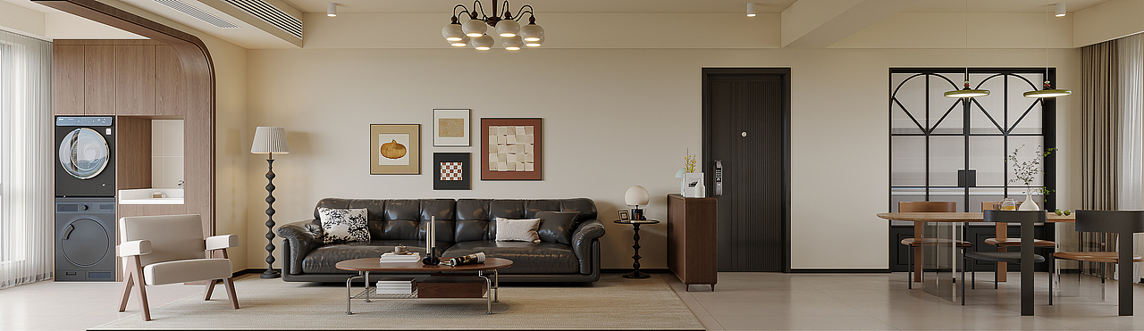 中古风平层家装