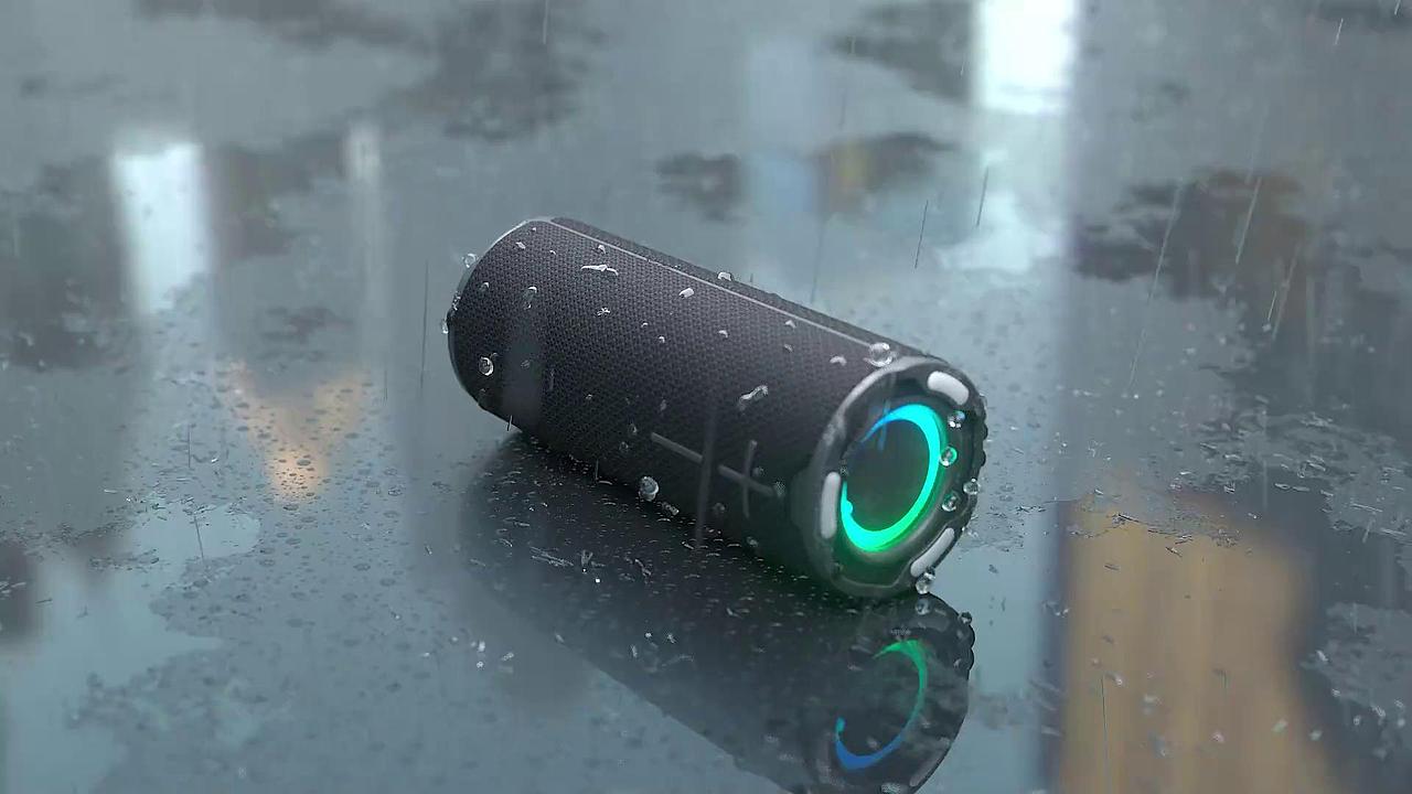 蓝牙音箱C4D产品动画设计