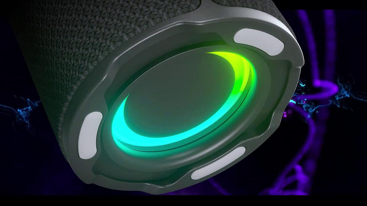 蓝牙音箱C4D产品动画设计