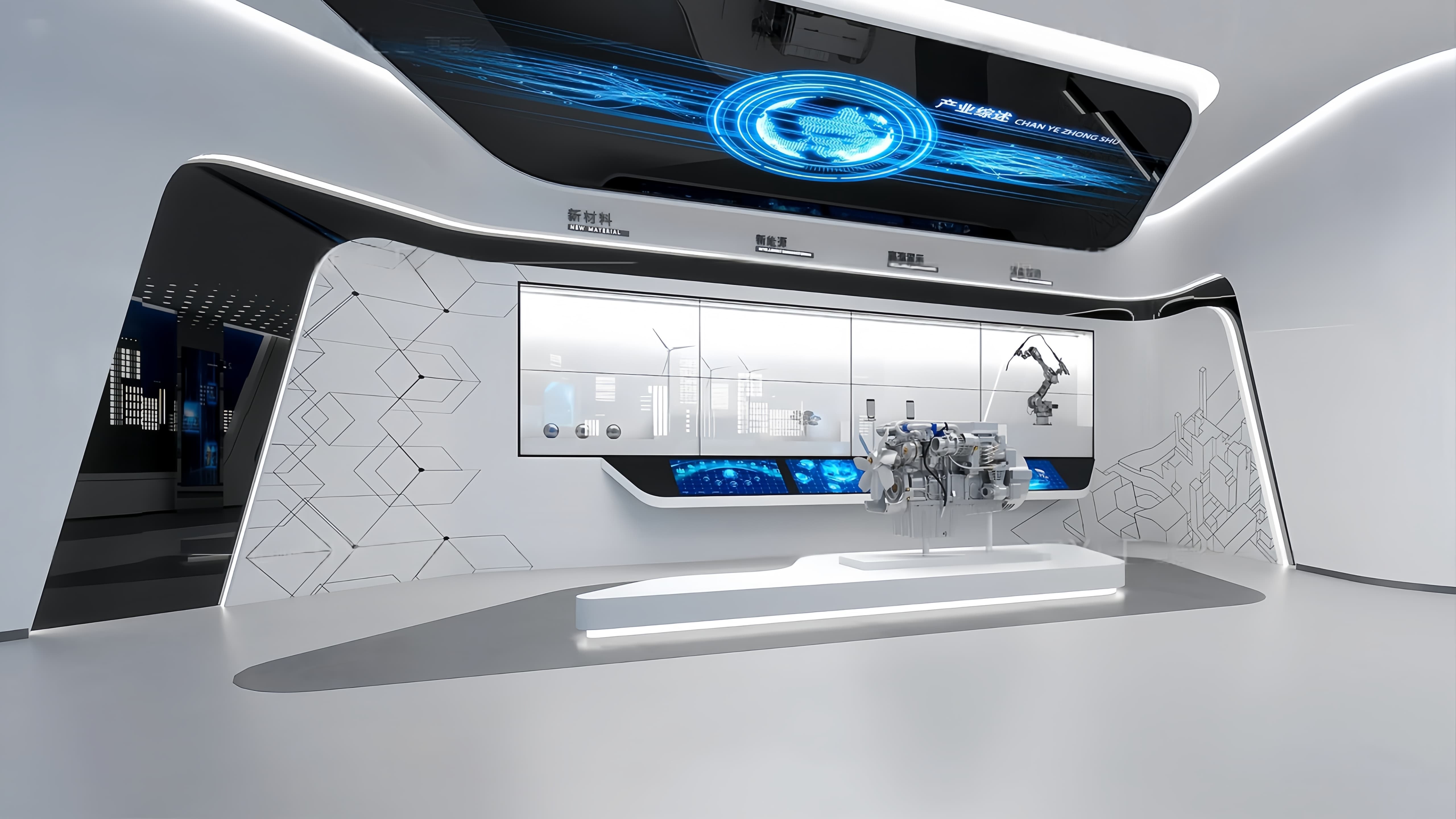 解构科技展厅之美：在光影与互动中，开启未来探索之旅-森克思科技（图ZMTUyNDYzNDQ=） - 观点 - 站酷设计师森克思科技原创素材 - 站酷ZCOOL