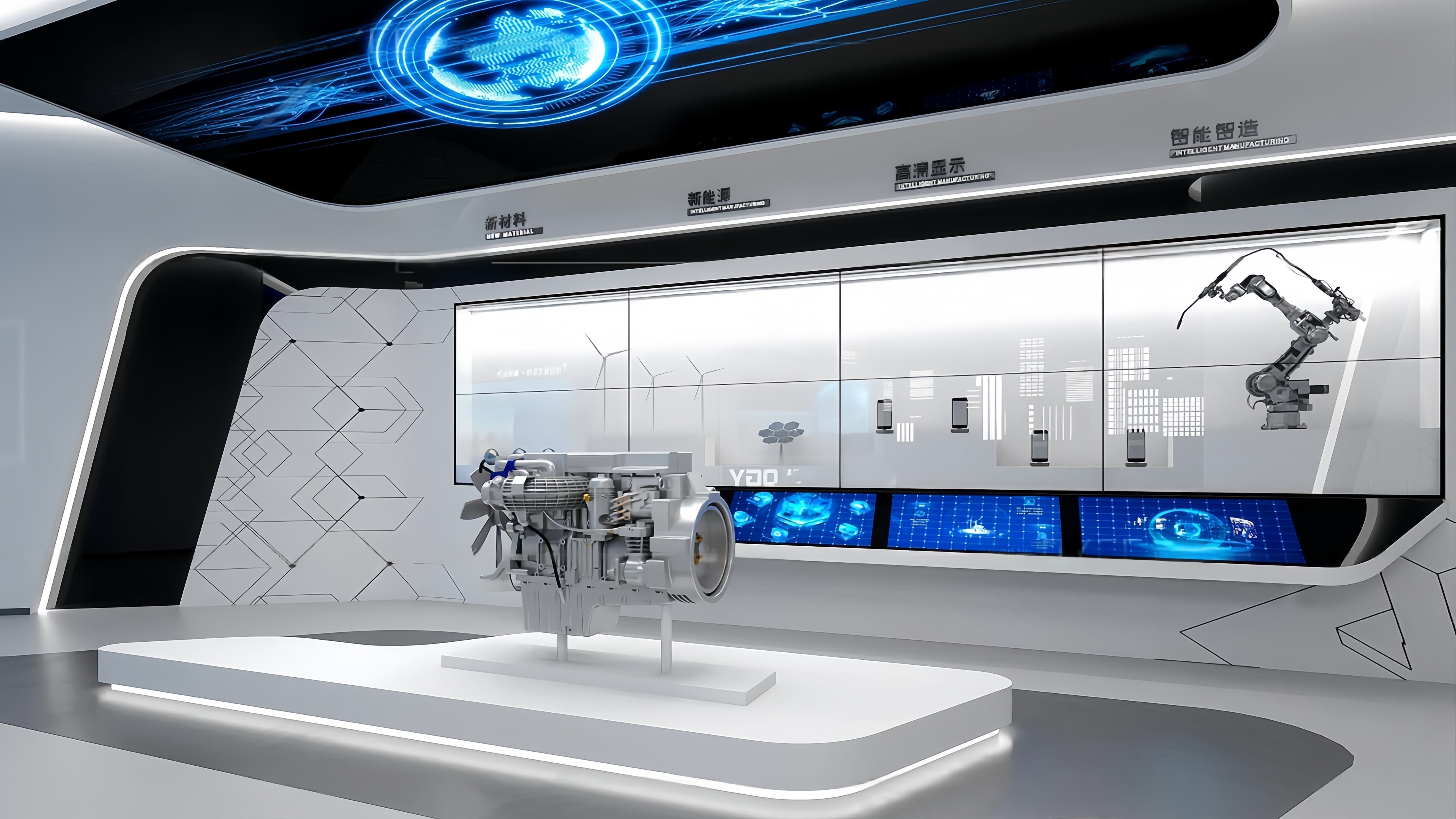 解构科技展厅之美：在光影与互动中，开启未来探索之旅-森克思科技（图ZMTUyNDYzNTI=） - 观点 - 站酷设计师森克思科技原创素材 - 站酷ZCOOL