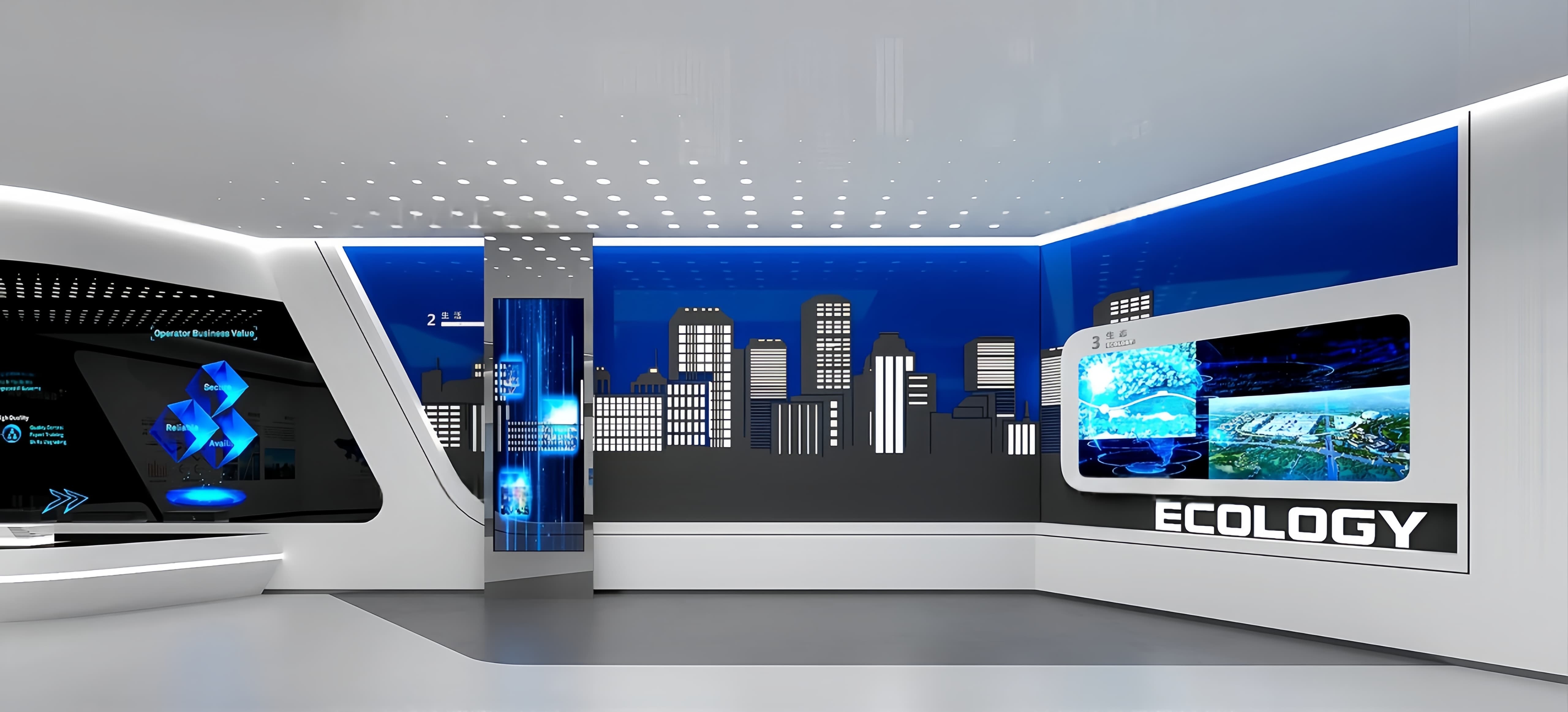 解构科技展厅之美：在光影与互动中，开启未来探索之旅-森克思科技（图ZMTUyNDYzNjA=） - 观点 - 站酷设计师森克思科技原创素材 - 站酷ZCOOL