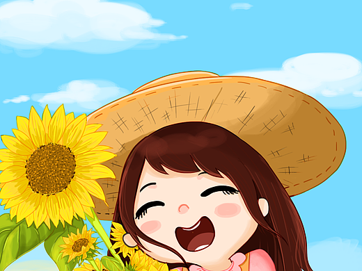 向日葵女孩