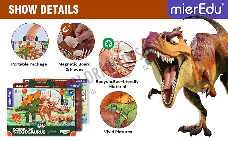 儿童玩具拼图-亚马逊A+页面设计拍摄精修跨境电商美工