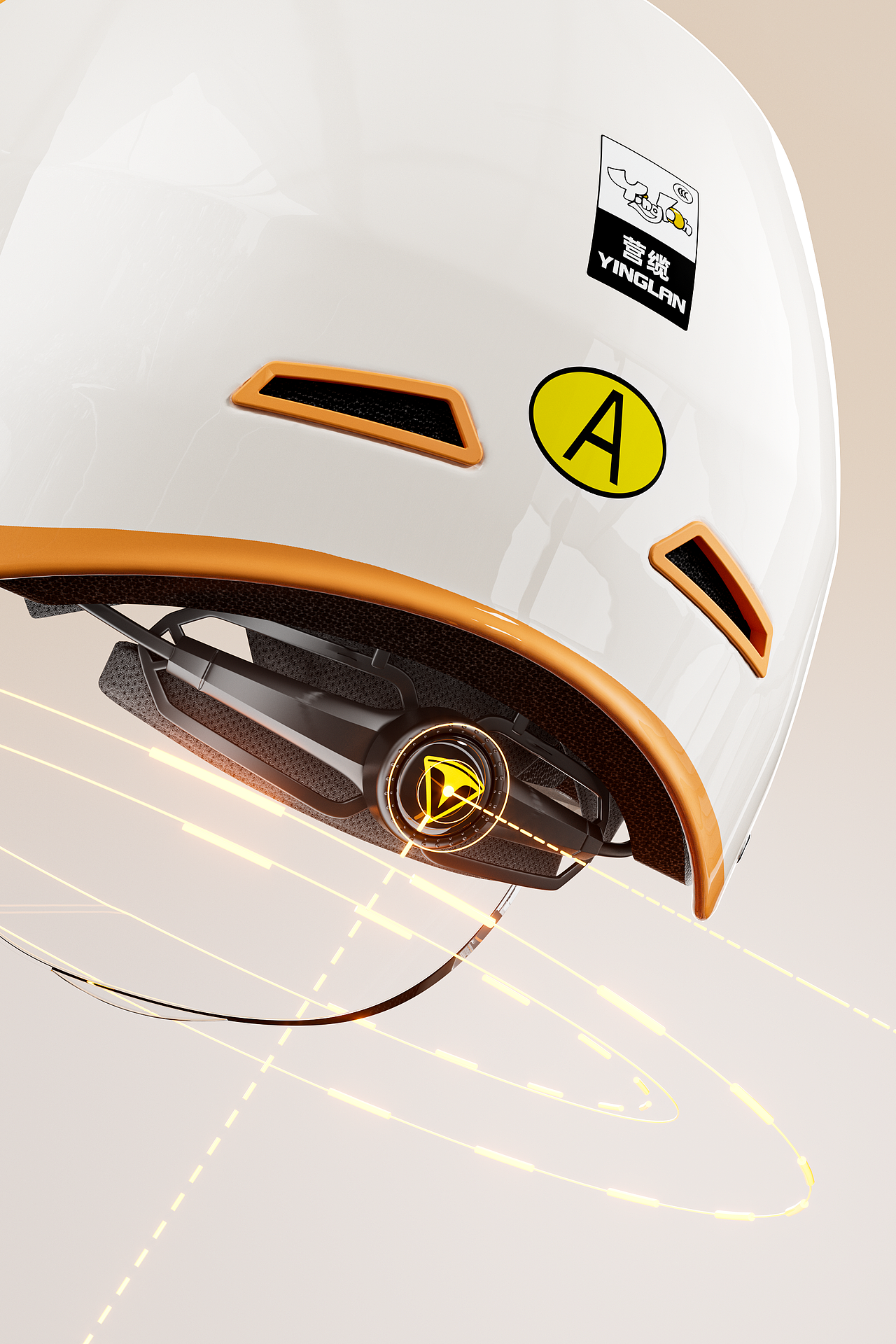 2025 YINGLAN 电动车头盔-挂脖耳机-坐垫渲染节选（图ZMzk3NjMyOTAw） - 产品 - 站酷设计师杭州外卖员阿龙原创素材 - 站酷ZCOOL