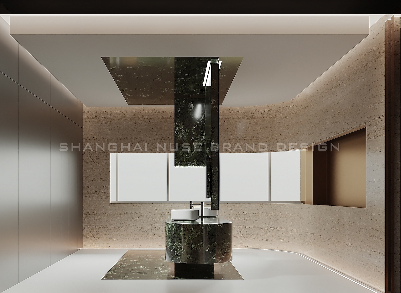 服装工厂展厅“破圈”：用设计重构时尚工业的视觉野心（图ZMzk3NjM3MzA0） - 商业空间设计 - 站酷设计师木村空间美学原创素材 - 站酷ZCOOL