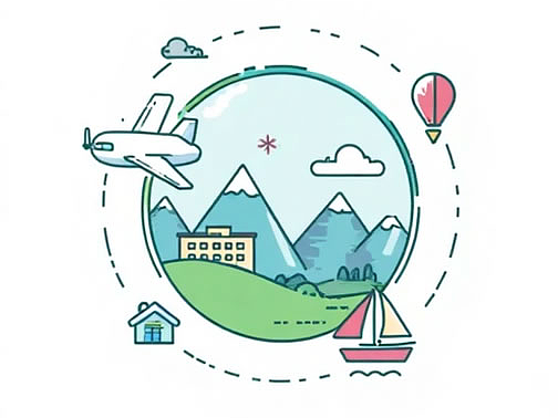 6个全域旅游图标
