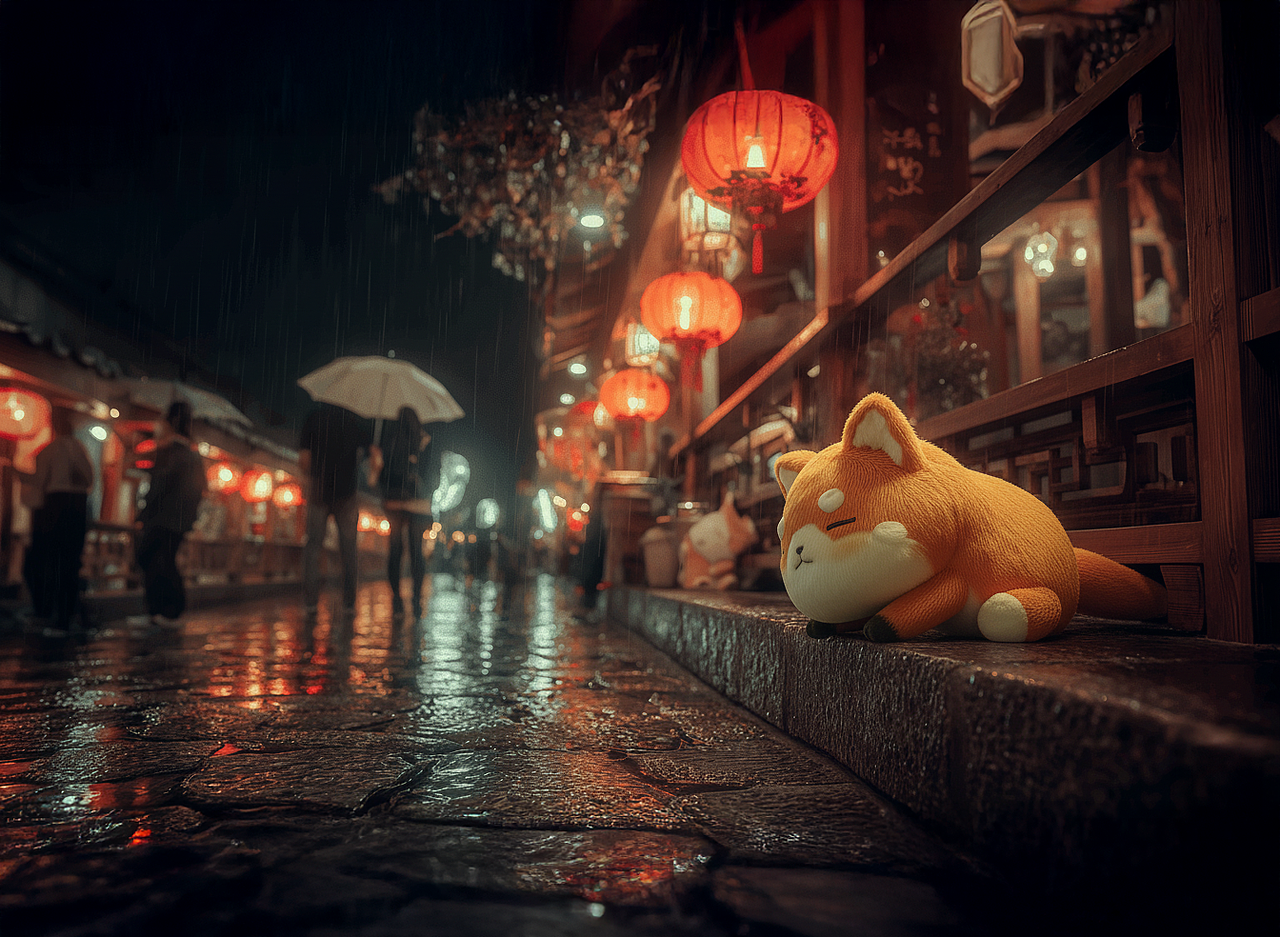 杭州三梦——《眠狸》（图ZMzk3NjQ0ODg4） - IP形象 - 站酷设计师灵澈设计原创素材 - 站酷ZCOOL