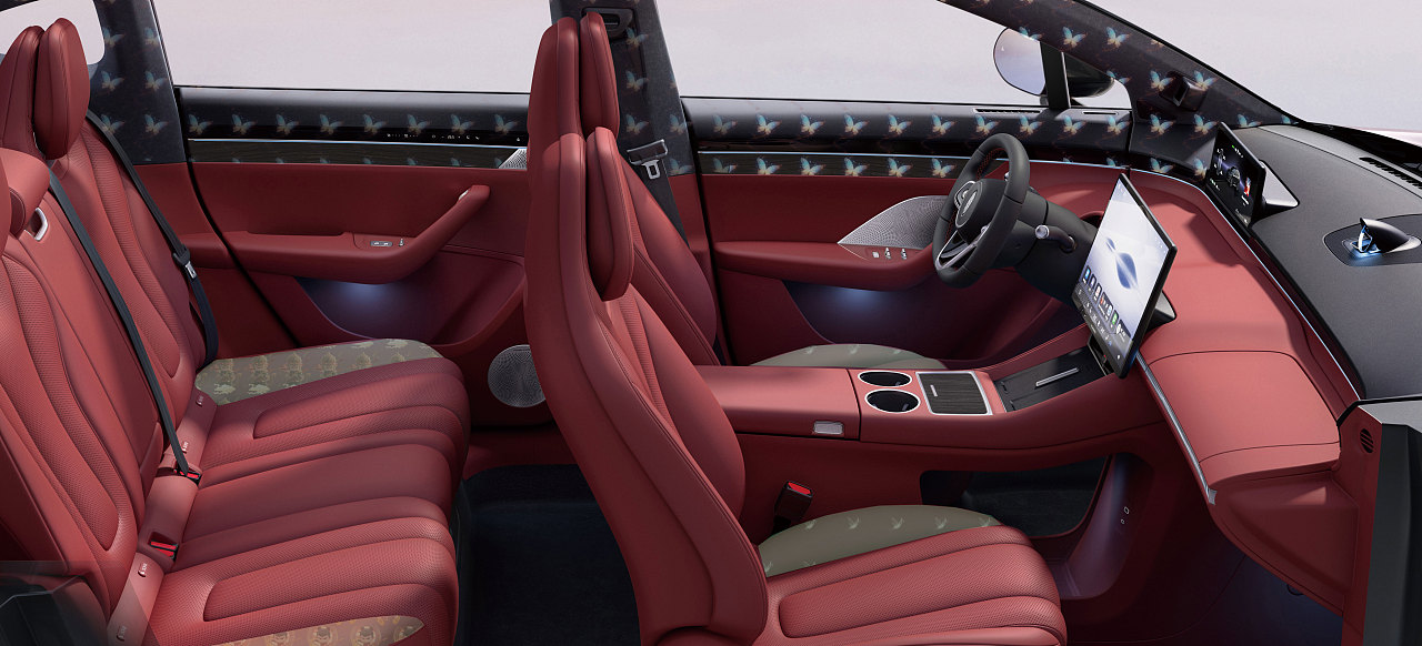 鸿蒙智行智界R7内饰-改（图ZMzk3NjQ3NDky） - 其他工业/产品 - 站酷设计师丶丶未来原创素材 - 站酷ZCOOL