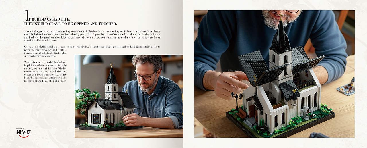 教堂拼搭全套详情-说明书-包装图