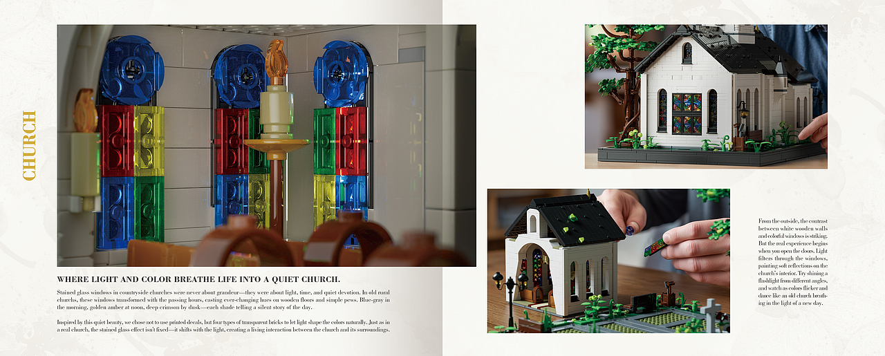 教堂拼搭全套详情-说明书-包装图