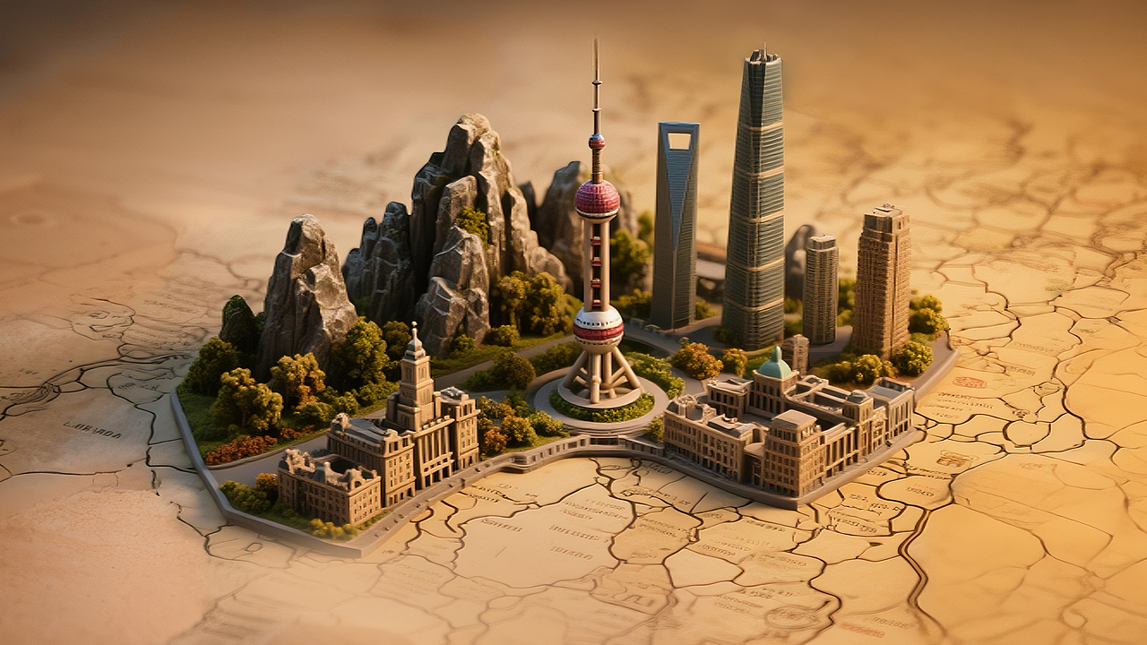 外国网友机翻中国地名!好像游戏地图!