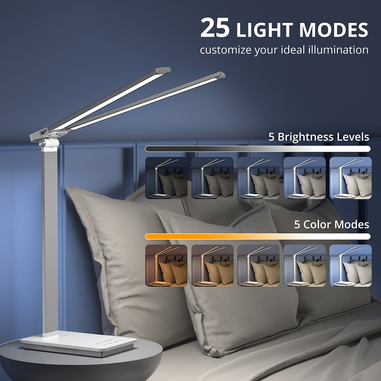 亚马逊产品 台灯 渲染