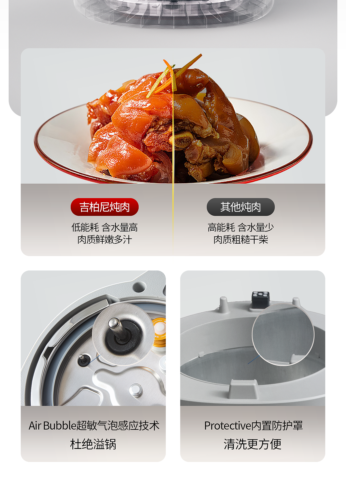 吉柏尼 ⫼ 电压力锅