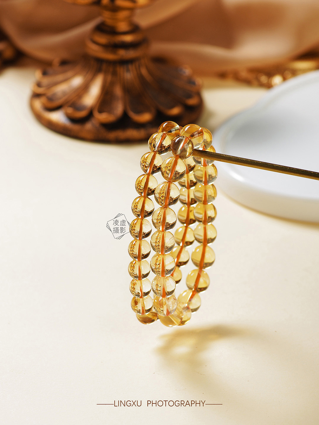 轻奢风水晶手串