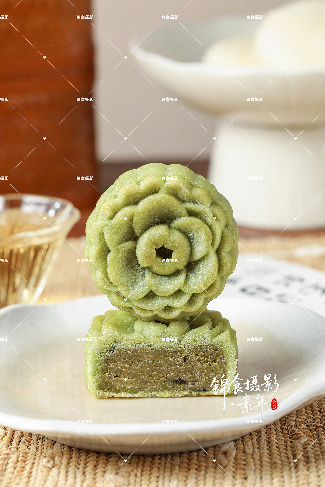 中秋节中式月饼拍摄/新国风糕点拍照/宜昌美食摄影