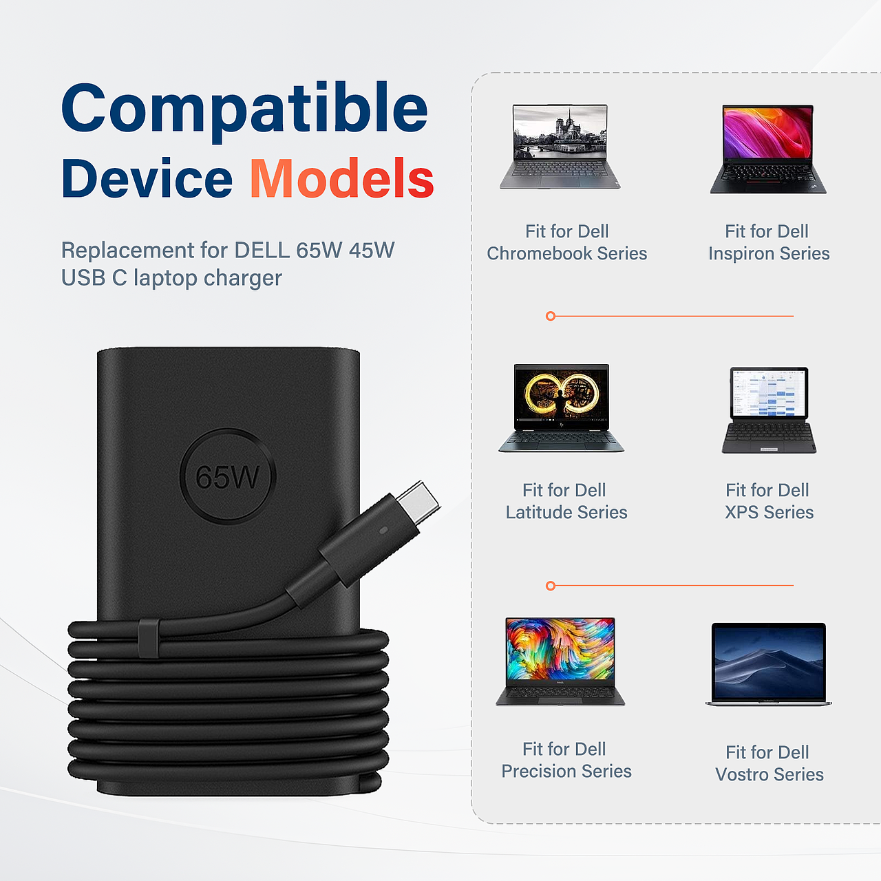 《65W Laptop Charger — 电商视觉主图设计》（图ZMzk3NjY4NDY0） - 其他平面 - 站酷设计师NewFrontiers原创素材 - 站酷ZCOOL