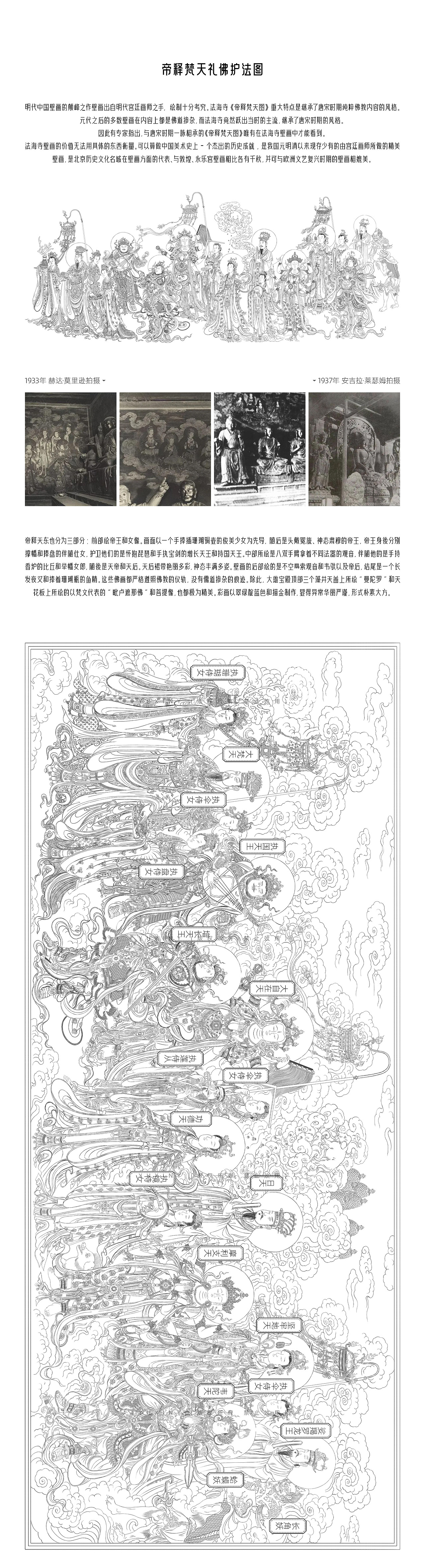 法海寺明代壁画 · 帝释天东