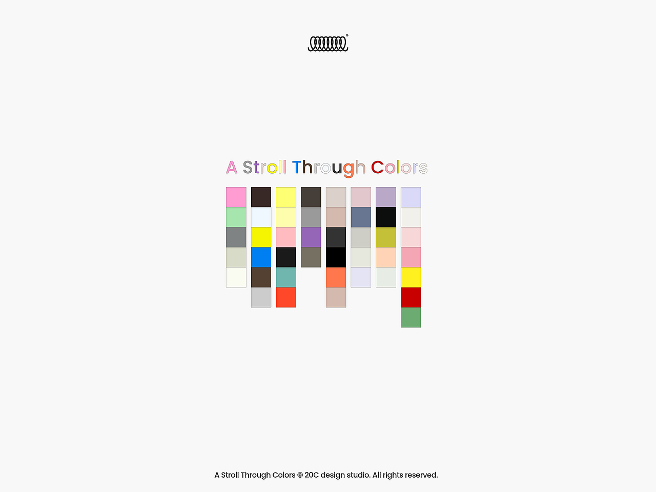 A Stroll Through Colors · 色彩漫步(图ZMzk3NjcyNDI0) - 图案 - 站酷设计师20C_design原创素材 - 站酷ZCOOL