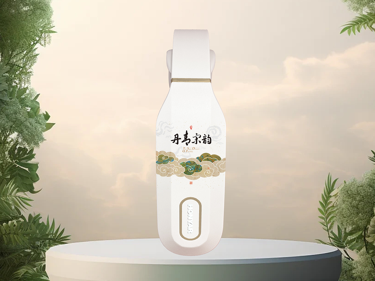 颈椎按摩仪外观设计（图ZMzk3Njc0NzQ0） - 生活用品 - 站酷设计师Z43370389原创素材 - 站酷ZCOOL