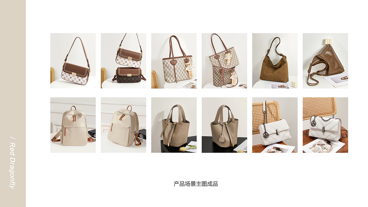 RED DRAGONFLY红蜻蜓女包拍摄策划