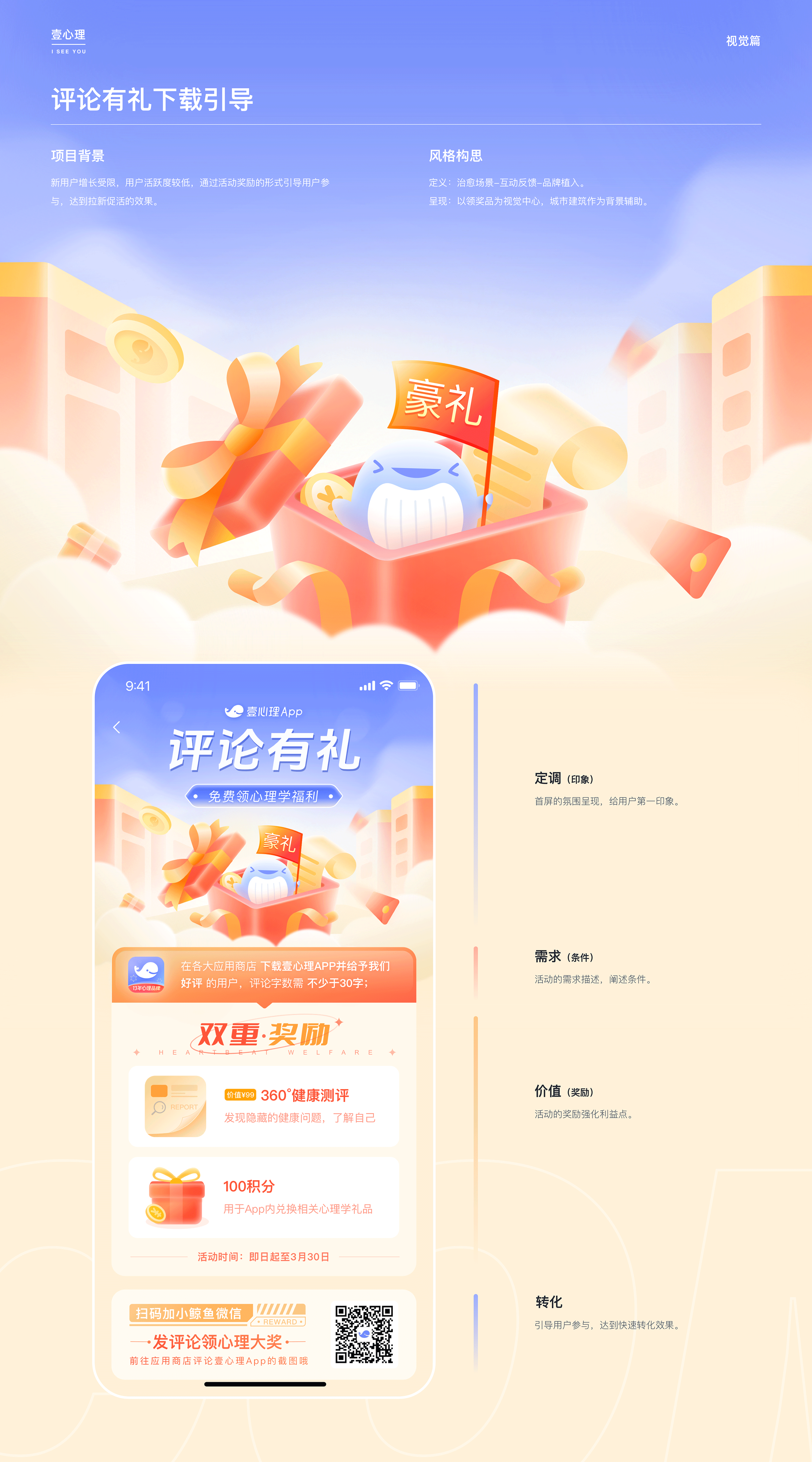 「壹心理」4年作品集（图ZMzk3NjgwNzQ4） - 交互/UE - 站酷设计师墨橙先森原创素材 - 站酷ZCOOL