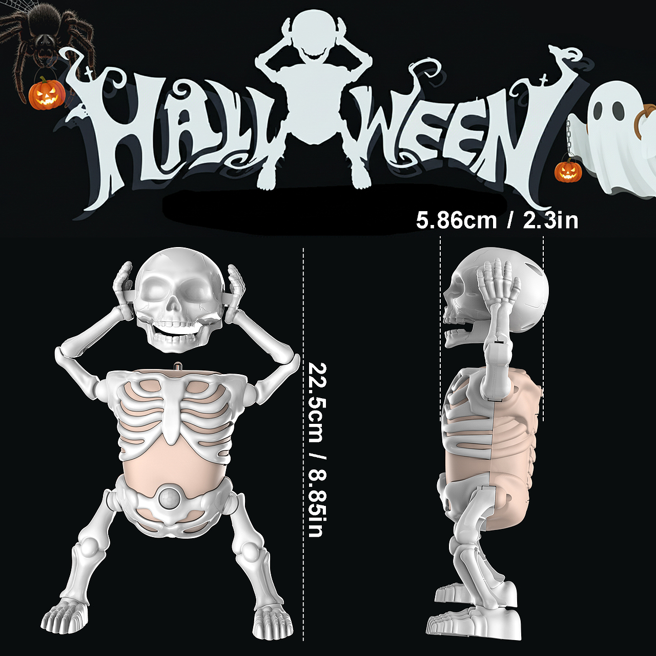 骷髅人，万圣节骷髅（图ZMzk3NjgwNzk2） - 电商 - 站酷设计师我吃西红四原创素材 - 站酷ZCOOL