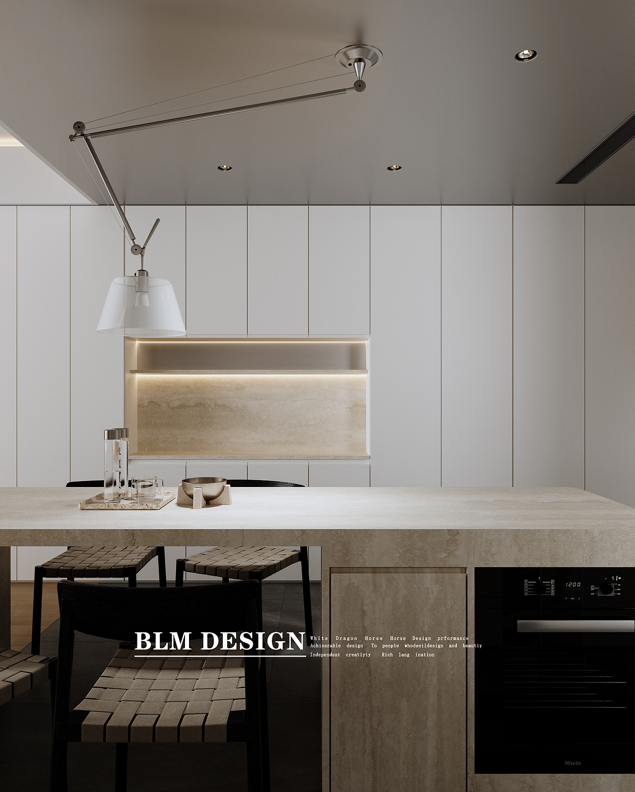 现代风-白龙马效果图