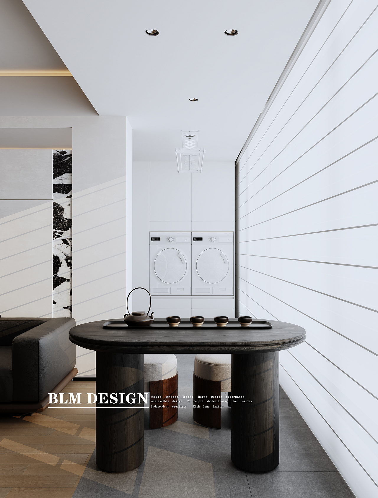 现代风-白龙马效果图