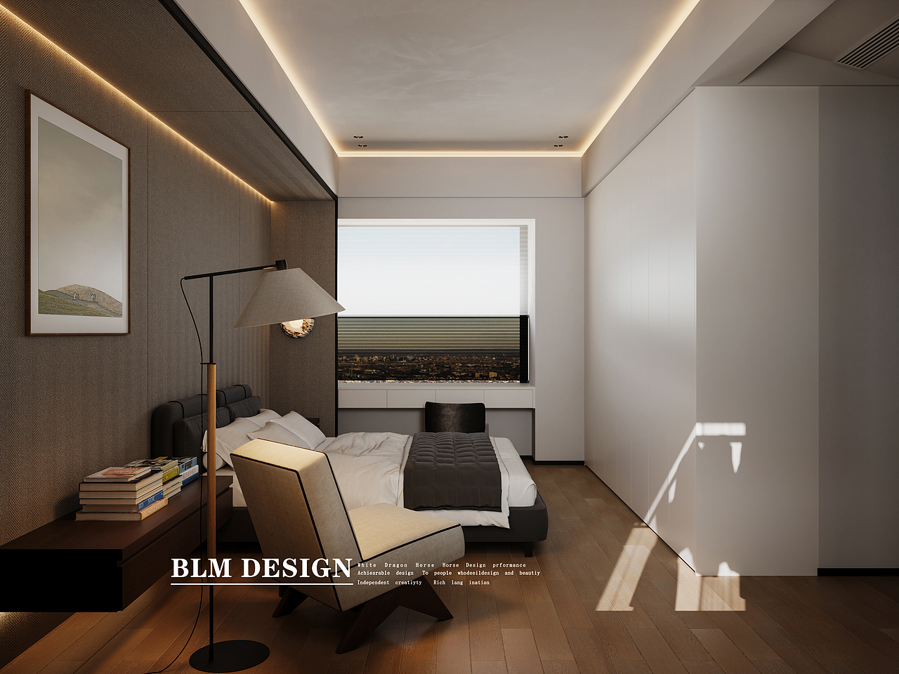 现代风-白龙马效果图