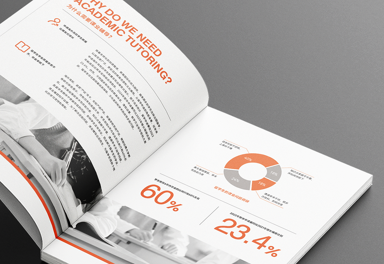 高端留学教育机构画册设计|企业宣传册 产品手册设计