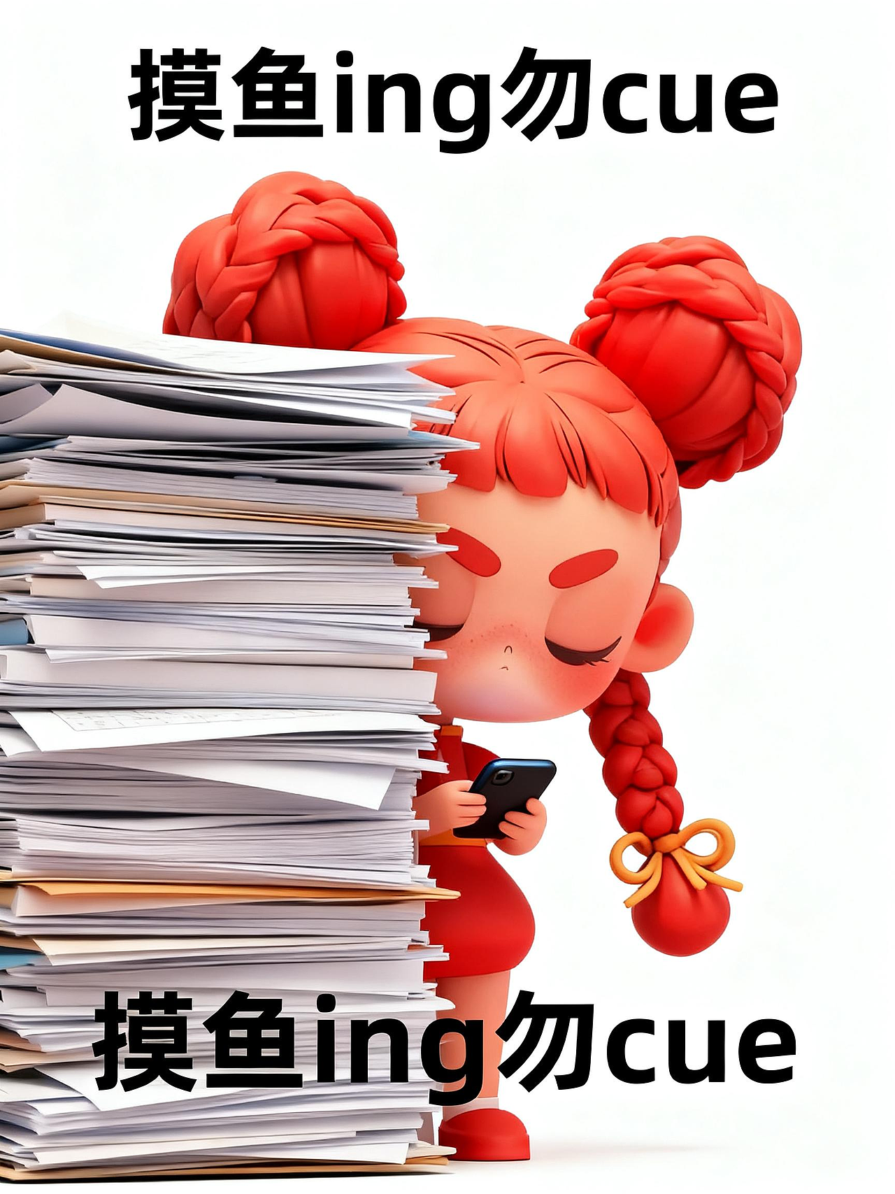 暴躁00后女孩IP设计~00后整顿职场实录~要能力有态度~