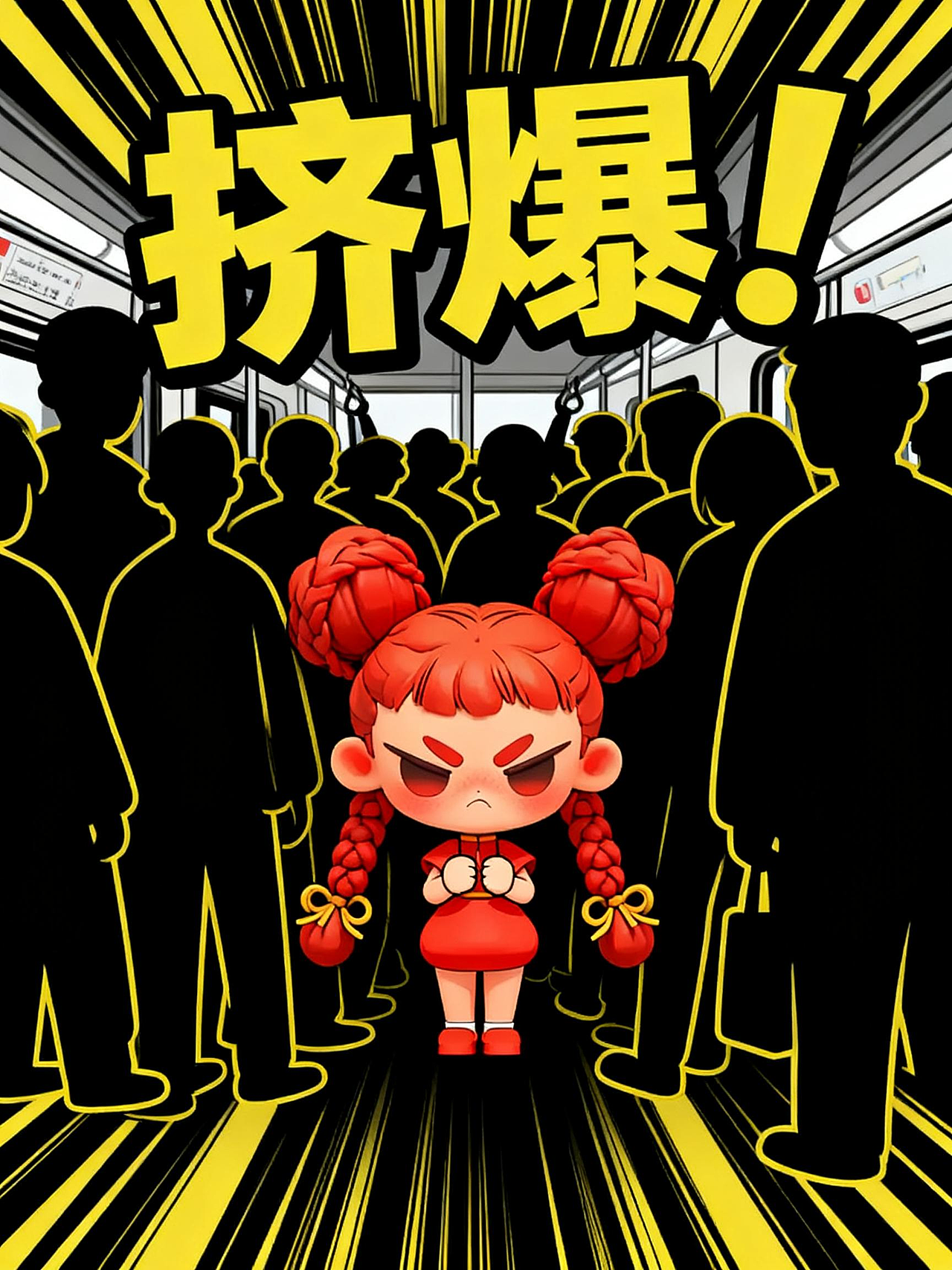 暴躁00后女孩IP设计~00后整顿职场实录~要能力有态度~