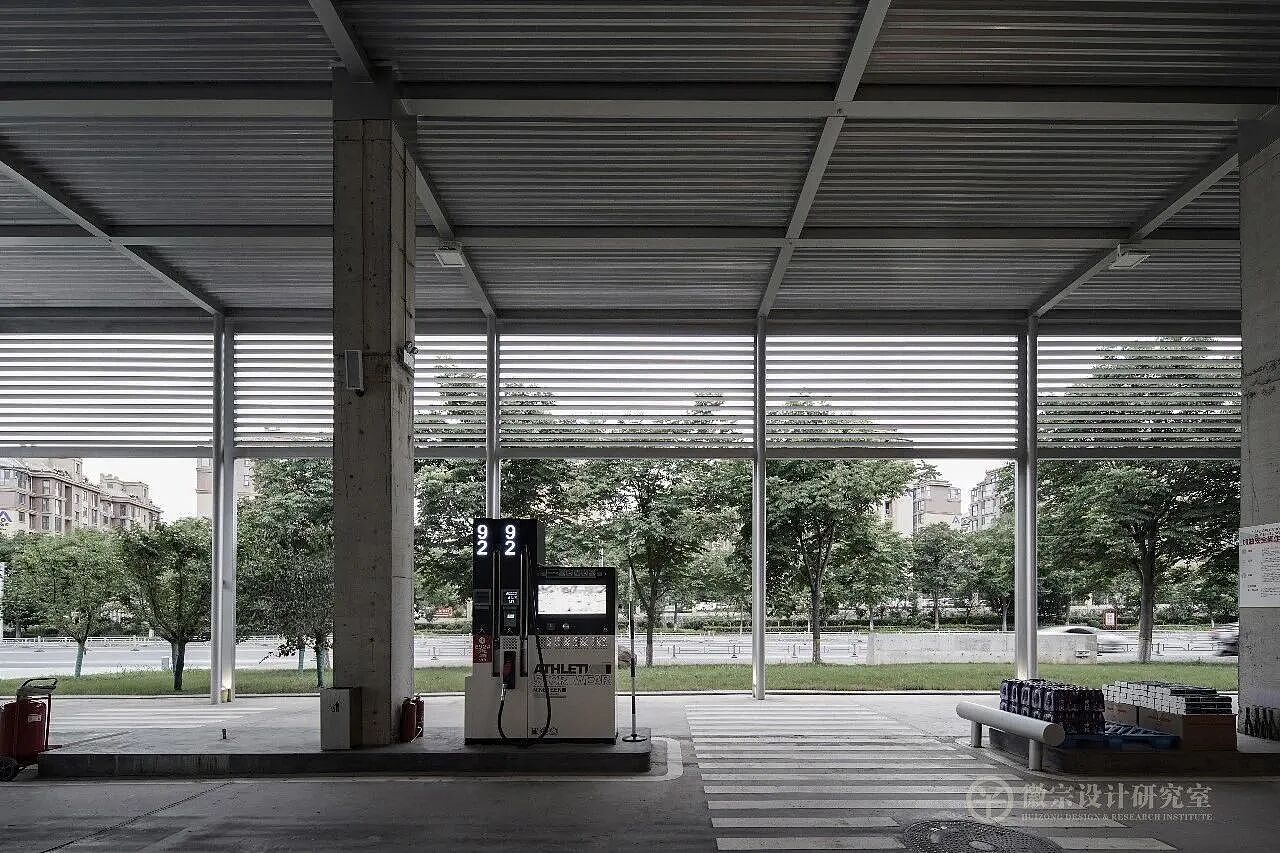 豫达美术馆加油站