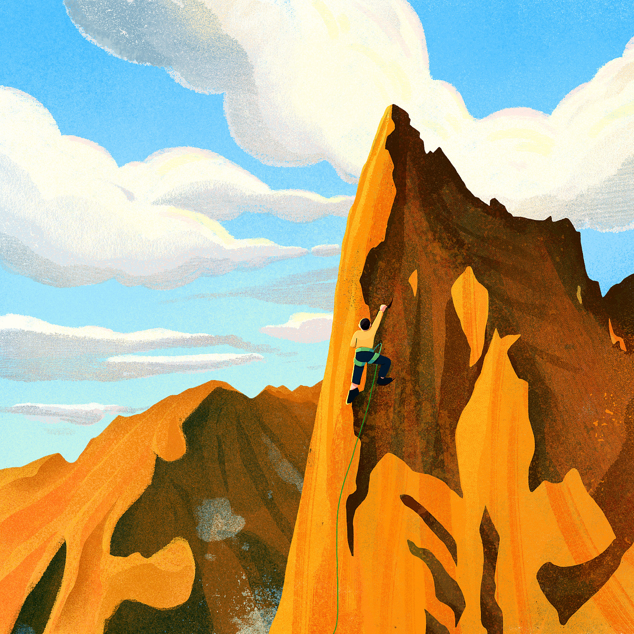 从群山到日常丨Hadrien的回忆插画集（图ZMzk3Njk4NzM2） - 商业插画 - 站酷设计师由然工作室原创素材 - 站酷ZCOOL