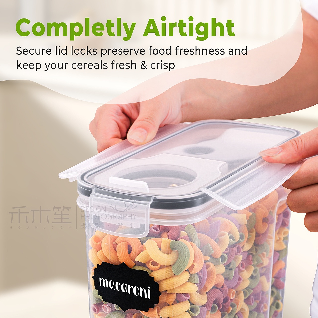 谷物收纳盒-实拍精修-亚马逊主图A+