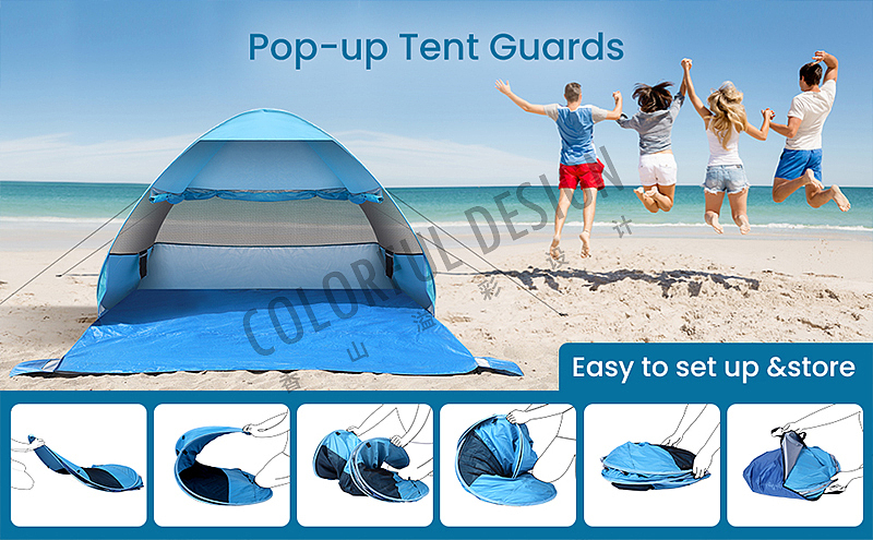 户外帐篷亚马逊高级A+页面设计拍摄精修图跨境电商美工