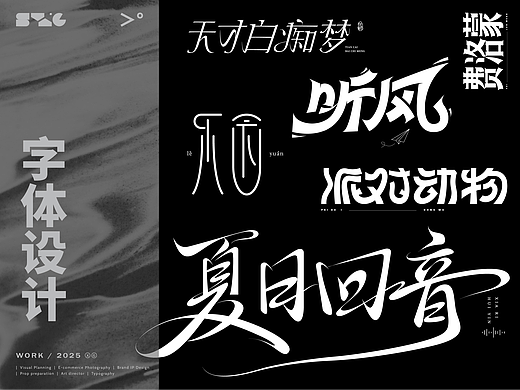 字体设计合集 | ①
