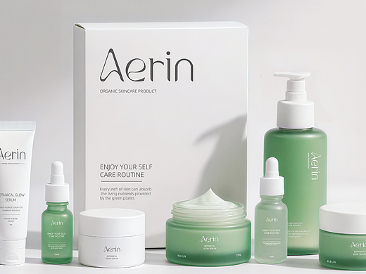 &lt;Aerin&gt;护肤品品牌包装全案策略 | 浪课江湖