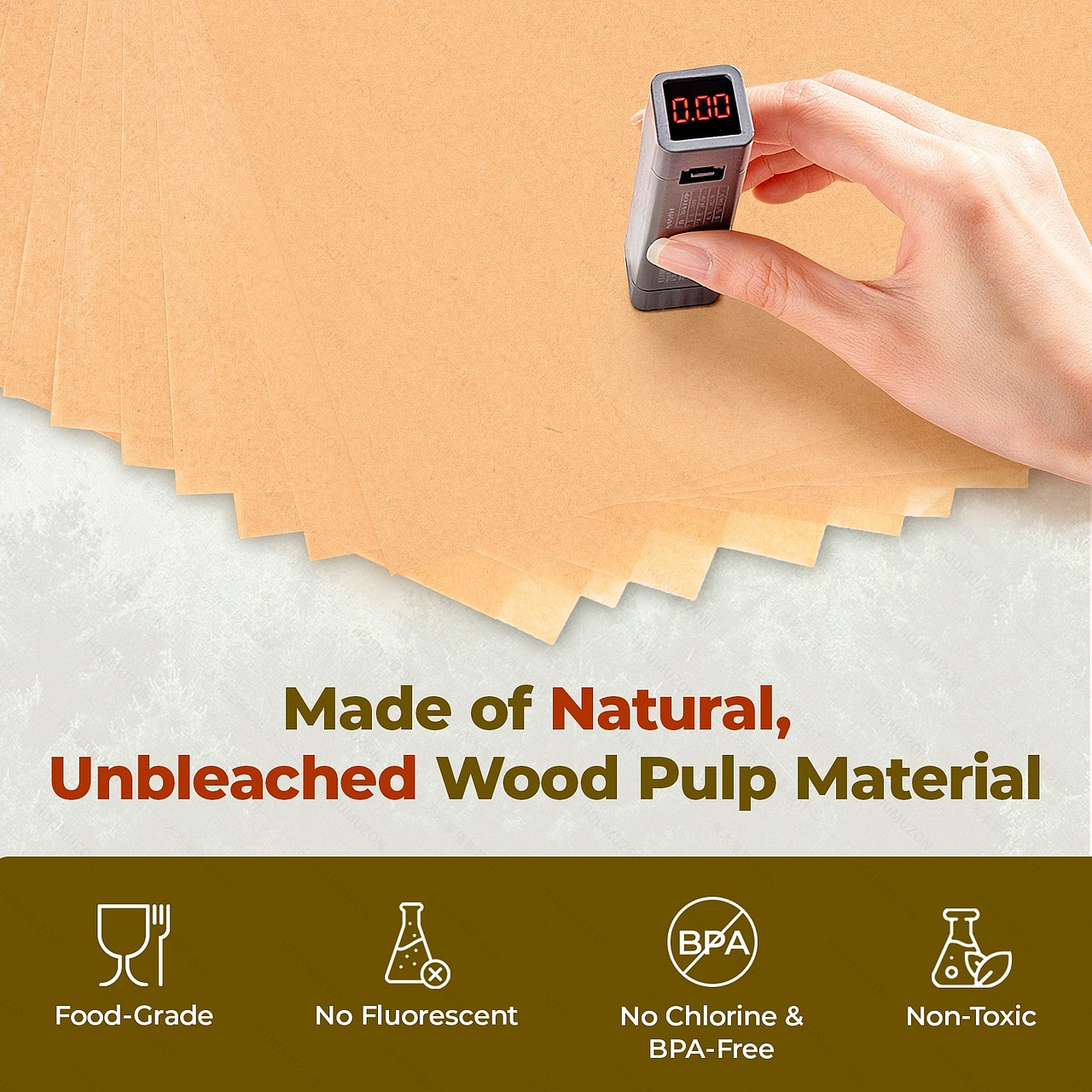 烘培纸-实拍精修-亚马逊主图A+