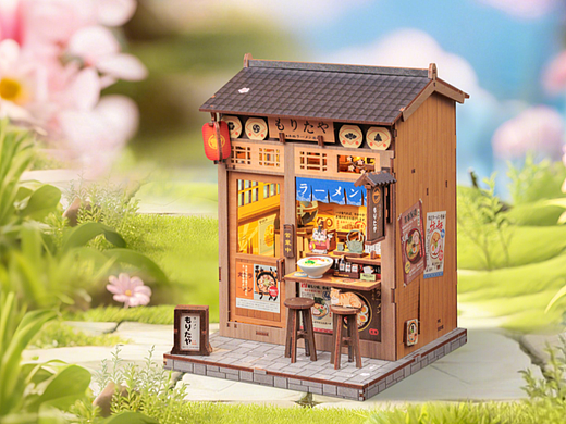 CuteBee拼装玩具小屋-森田拉面详情页设计